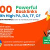 Increase Ranking with 100 Unique Domain High Authority Backlinks PA DA TF CF - Image 2