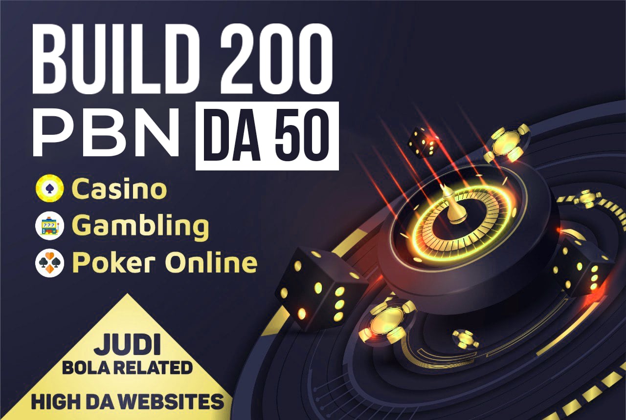 Premium 200 PBN Backlinks DA 50 Plus Thailand & Indonesia Casino, Poker